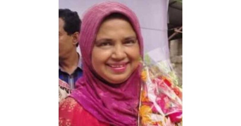 প্রাথমিক পর্যায়ে রাজবাড়ী জেলার শ্রেষ্ঠ প্রধান শিক্ষক নির্বাচিত নাছিমা আখতার