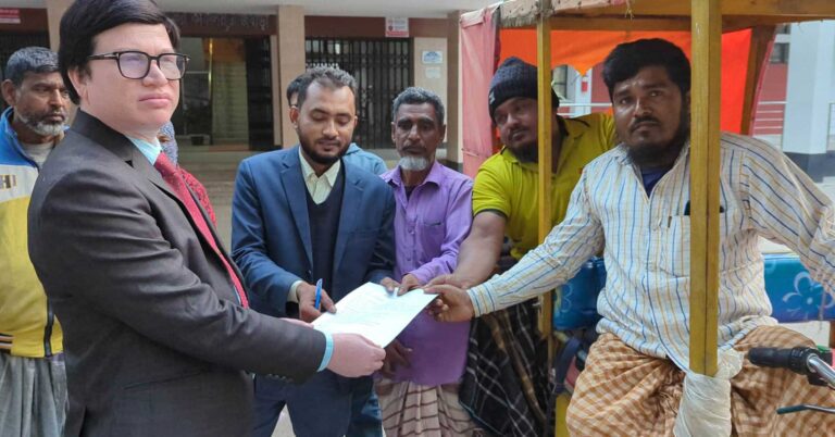 প্রতিবন্ধীদের ভোটাধিকার নিশ্চিত করতে স্মারকলিপি