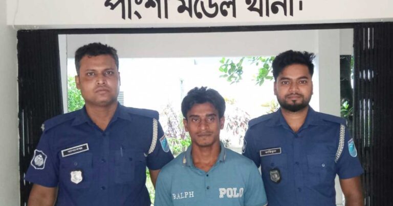 গৃহবধূ আত্মহত্যার প্ররোচনা মামলার আসামি মাসুদ গ্রেফতার
