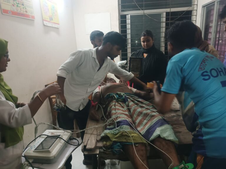 কালুখালীতে বাড়ি ফেরার পথে বাসচাপায় গরুর বেপারীর মৃত্যু, আহত ২
