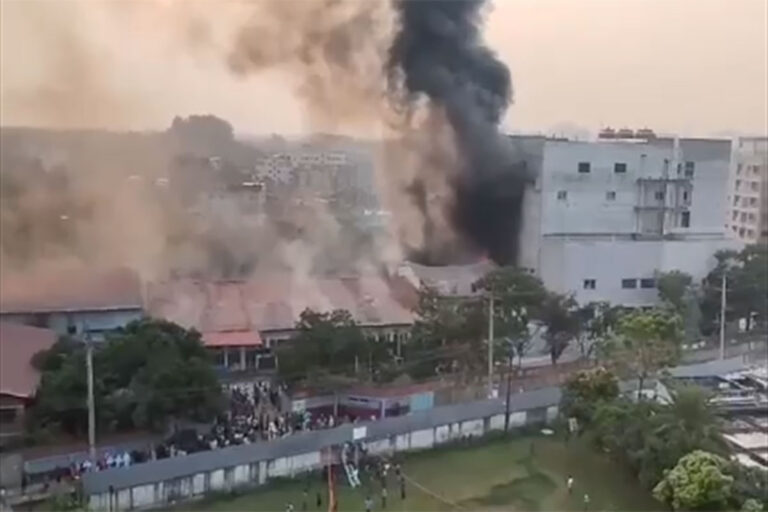 গাজীপুরে আবারও ওষুধ কারখানায় আগুন