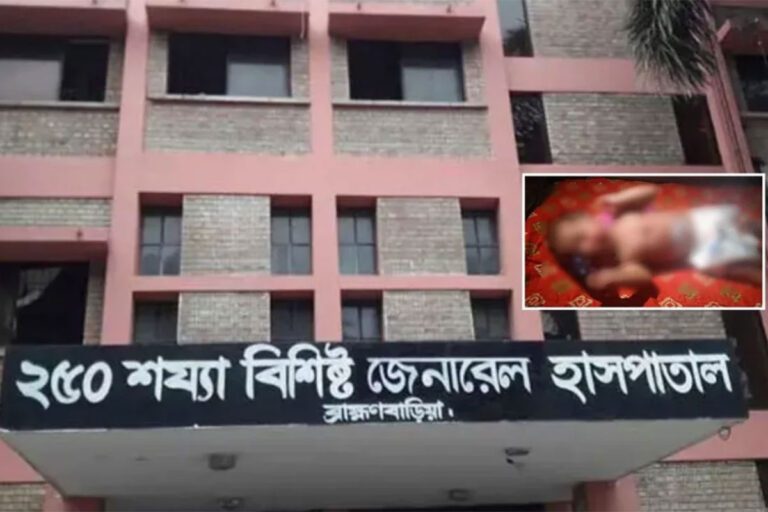 মসজিদের বারান্দায় পড়ে ছিল নবজাতক
