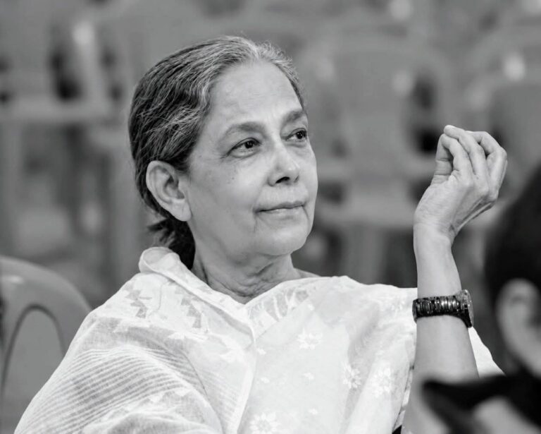 রাজবাড়ীর নারী নেত্রী ও মানবিক আইনজীবী দেবাহুতি চক্রবর্তী আর নেই