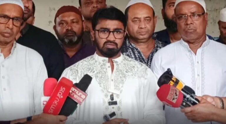 আওয়ামী লীগের ভয়ে গোপালগঞ্জে জনসভা করতে ভয় পায় জামায়াত: রাশেদ খাঁন