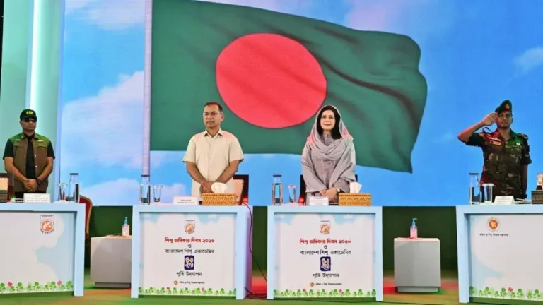 শিশু অধিকার দিবসের অনুষ্ঠানে যোগ দিলেন প্রধানমন্ত্রী